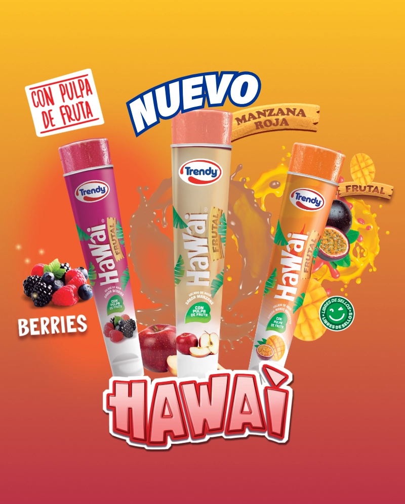 Helado Trendy Hawai