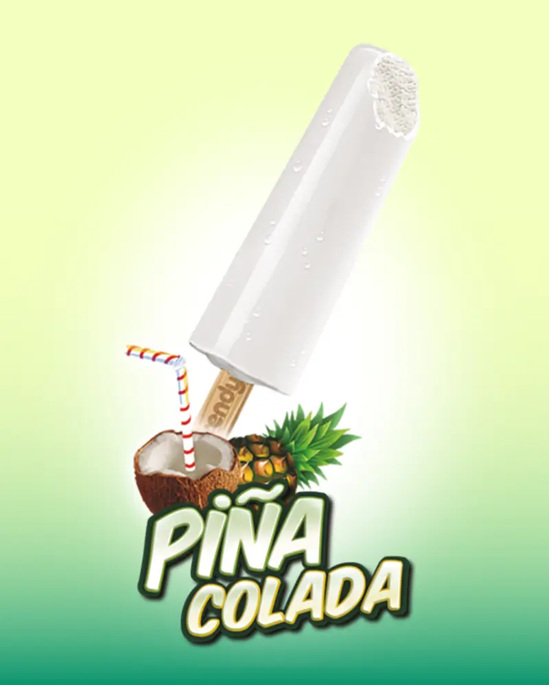 Helado Trendy Piña Colada