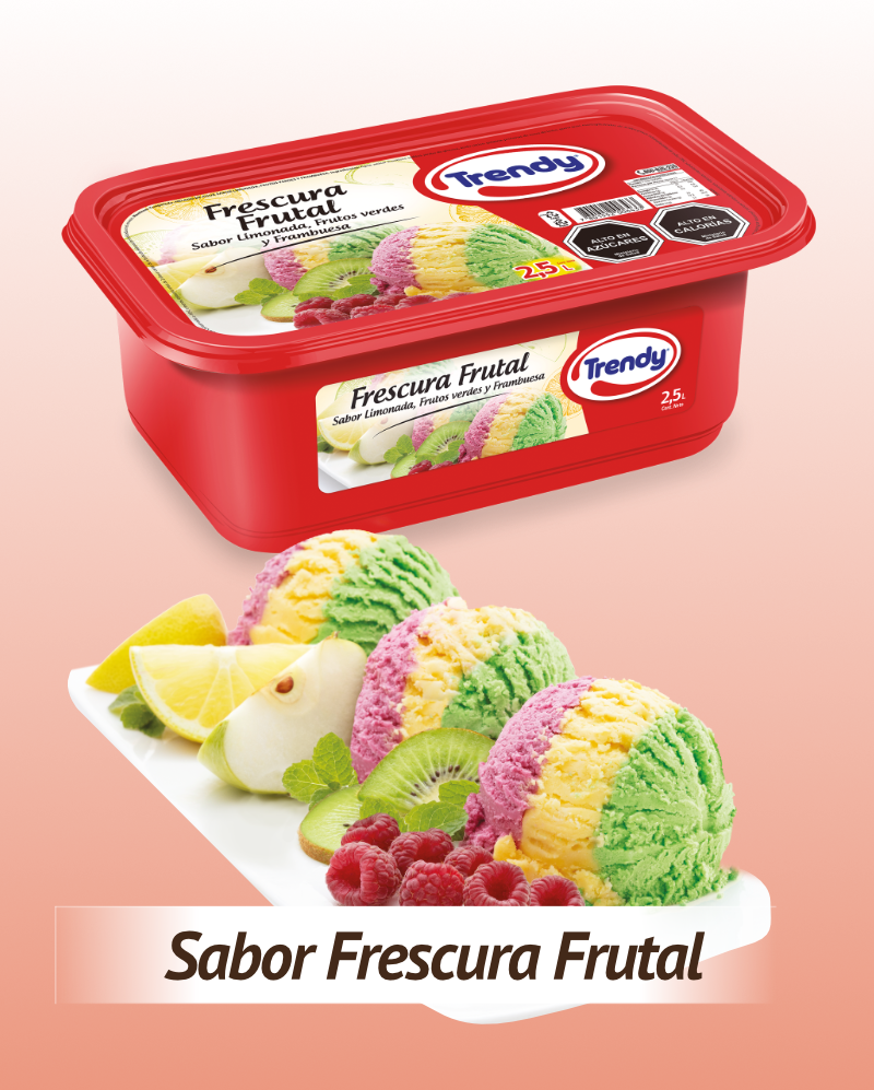 Cassata Trendy Sabor Frescura Frutal