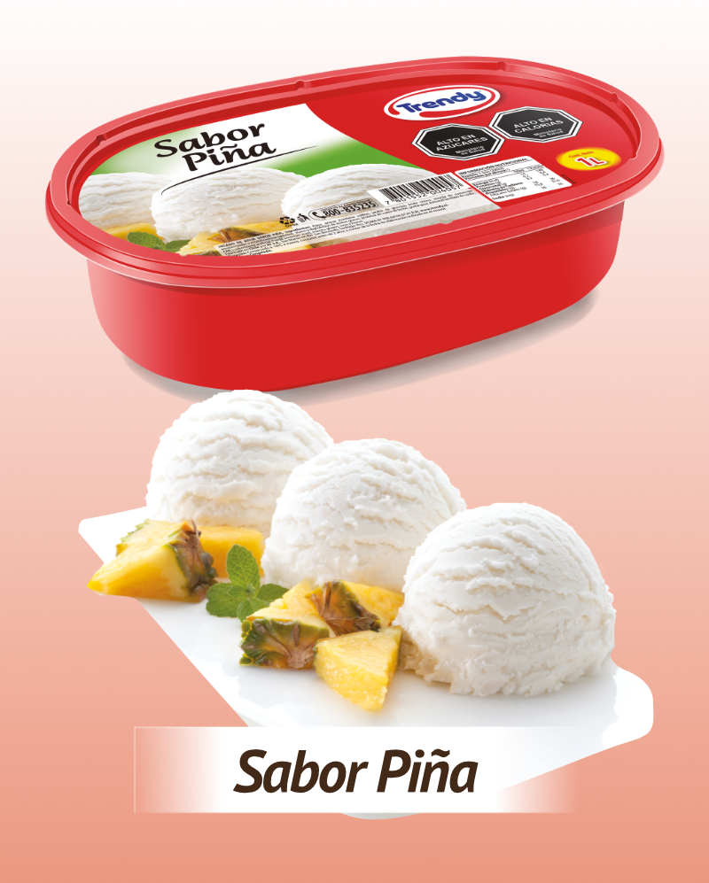 Cassata Trendy Sabor Piña