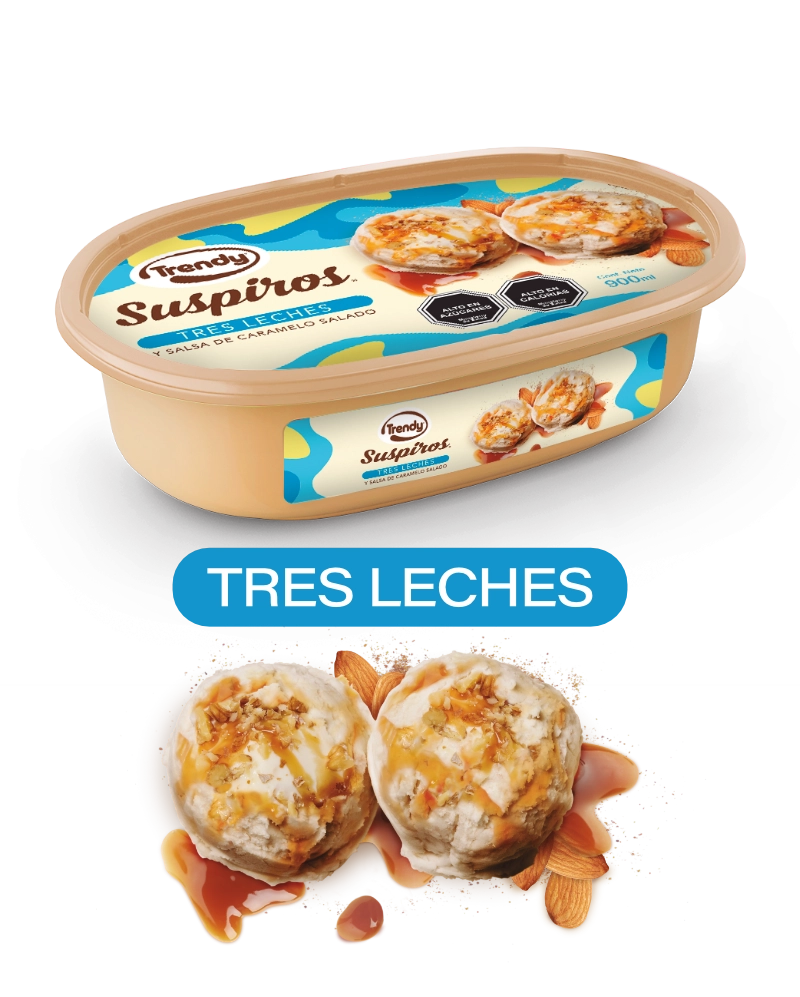 SUSPIROS SABOR TRES LECHES