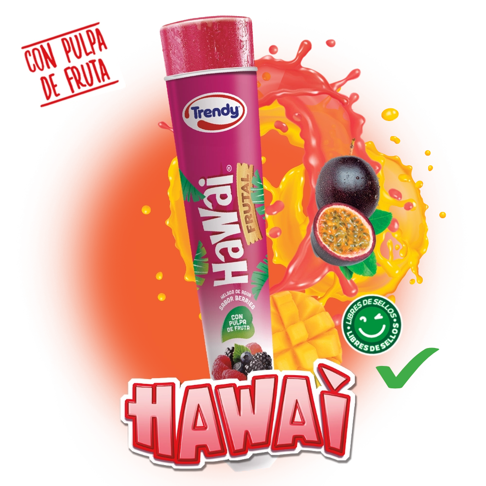 PUSH UP HAWAI BERRIES 5% TRENDY