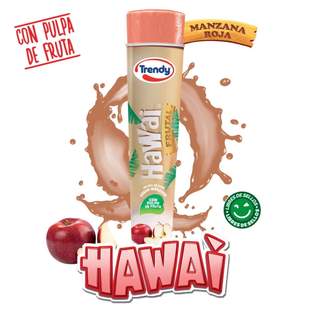 PUSH UP HAWAI BERRIES 5% TRENDY