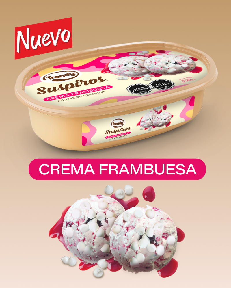 Helado Trendy Suspiros