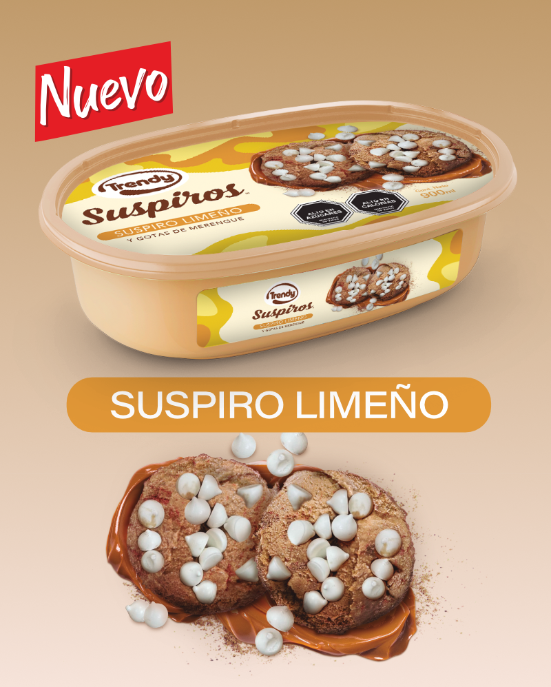 Helado Trendy Suspiros