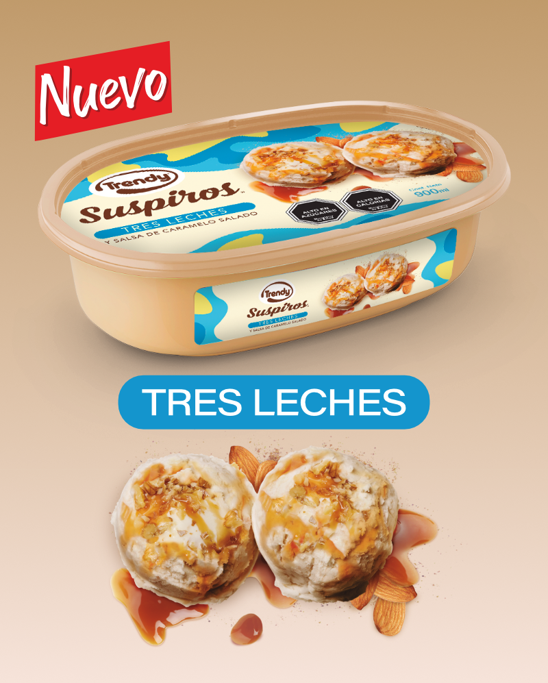 Helado Trendy Suspiros